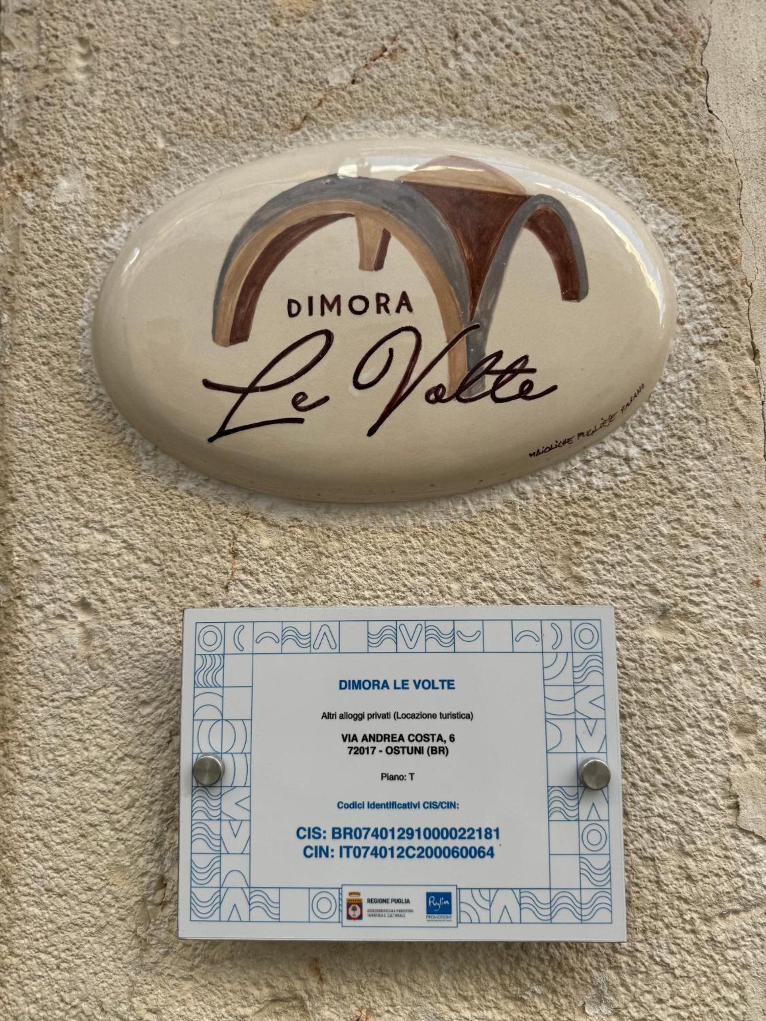 Dimora Le Volte Ostuni Villa Exterior foto